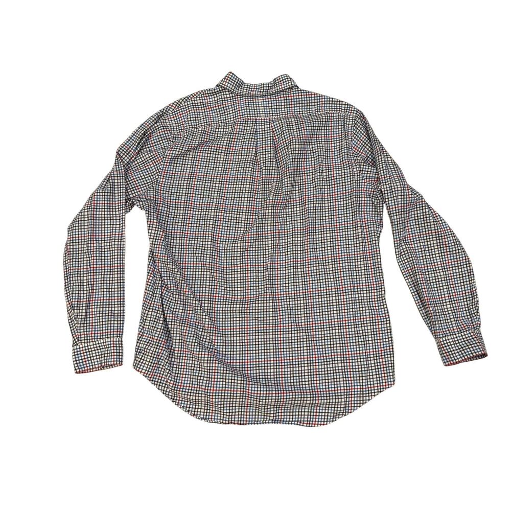 Ralph Lauren Tattersall Plaid OCBD Shirt Men's L Cotton Pony - Picture 2 of 11